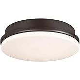 Fanimation Kute 16W 1 LED Light Kit 2.01 Inch Tall and 5.51 Inch Wide with Dark Bronze Finish