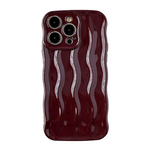 Caseative Curly Wave Pattern Frame Soft Compatible with... en promo sur Amazon