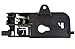 PT Auto Warehouse HY-2307P-FL - Inside Interior Inner Door Handle, Painted Silver - Driver Side Front