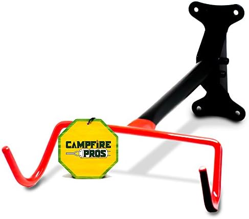 Campfire Pros Wall Mount Bike Storage Rack, Bicycle Holder Folding Space Saver