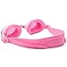 Swim Goggles for Kids Anti-Fog PC Clear Lens with S,M,L Nose Bridge and Nose Clips,Earplugs - Swimming Pool Accessory for Girls,Boys,Children,Juniors and Teens from 3 to 12 Years (Pink)
