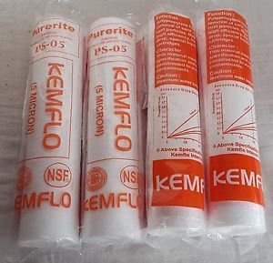 Kamflo 4 Pcs 10 Pp Spun Filter Cartridge,Pack Of 4