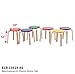 ECR4Kids Bentwood Stackable Stools, Classroom Furniture, Assorted, 6-Piece