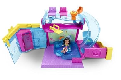 polly pocket pool house