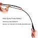 Senston - 2 Pack Badminton Rackets Double Badminton Racquets Carbon Fiber Shaft Racquets Badminton Set White Red
