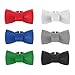 Bow Tie Set of 6 Silicone Wine Charms by True