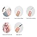 CCbeauty French Nail Stickers Nail Art DIY French Tip Guides French Manicure Template Sticker Decals Nail Accessories (18 Sheet/Pack)
