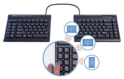 Kinesis Freestyle2 Blue Wireless Ergonomic Keyboard for PC (9