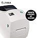 ZEBRA- TLP2824 Plus Thermal Transfer Desktop Printer for Labels, Receipts, Barcodes, Tags, and Wrist Bands - Print Width of 2 in - Serial and USB Port Connectivity (Renewed)