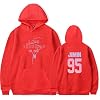Silver Basic Meisjes Hoodies BTS Love Yourself Kapuzenpullover Jin Suga J-Hope Rap Monster Jimin V Jung Kook