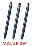 Very smooth, although it is a micro point-Uni-ball Signo RT1 Rubber Grip & Click Retractable Ultra Micro & Extra Fine Point Gel Pens -0.28mm-blue black Ink-value Set of 3