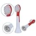 SonicPRO Kids (8x) Compact Replacement Brush Heads with Covers, Compatible with Kids Philips® Sonicare® Hx6032/94, HX6311/07, HX6311/02-8 Pack SonicPRO made by Great Value Tech