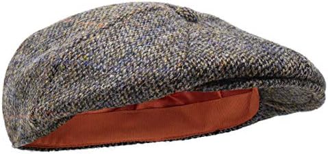 8 piece flat cap