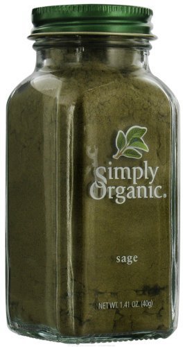 Simply Organic Btl Sage Grnd Org, 1.41 OZ