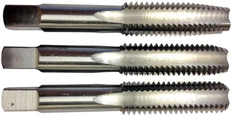 Qualtech m2.5 x .45 HSS 3 Flute Hand Tap Set, DWTS2.5X.45