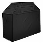 Gas Grill Cover, 58-Inch 600D Heavy Duty Waterproof BBQ Cover Gas Barbeque Grill Cover BBQ Grill Covers for Weber, Char Broil, Brinkmann, Holland and Jenn Air