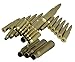 Creative Gold Bullet Shell Metal Plane-Unique New Model Bullet Shell Casing Shaped Fighter Jet- Great Decorative Piece Artillery Artwork Metal Model- Home Living/Study Room Decorations Gift