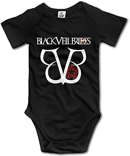 Black Baby's Black Veil Brides Logo Rock Band Sleveless Romper Jumpsuit