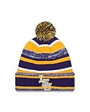 NCAA LSU Tigers New Era College NE14 Sport Knit Beanie, One Size, Purple