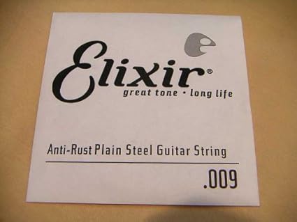 Amazon Co Jp 新品 弦 エリクサー 009 バラ弦 1本 コーティング アンチラスト Elixir エレキギター弦 アコースティックギター弦 プレーン弦 楽器