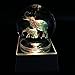 JINGDIAN Crystal LED Elephant W/Multicolor Home Decoration Ball