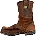 Georgia Athens Waterproof Wellington Work Boot, Brown, Size 10.5(M)