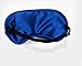 Sleeping Eye Mask by Simple Health, Sleep & Insomnia Blindfold Contoured for Men, Women, Girls, Kids and for Travel, Meditation, Puffy Eyes & Dark Circles, Free Ear Plugs & Carry Pouch, Midnight Blue