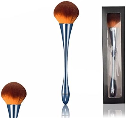 Blue Powder Blush Brush Professional Single Soft Face Make Up Brush Large Cosmetics Makeup Brushes Foundation Make Up Tool