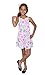 Pulla Bulla Big Girl Floral Romper Sleeveless Jumpsuit Size 8 Ivory