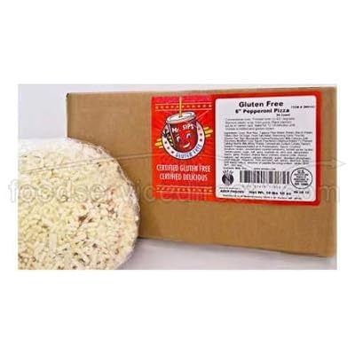 Mr Sips Gluten Free Pepperoni Pizza, 6 inch - 24 per pack -- 1 each.