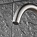 FLG Modern Single Handle Hot and Cold Water Kitchen Bar/Prep Sink Faucet Brushed Nickel