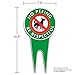 Extra Large No Peeing Dog Sign | Dog Stake for Yard Pick Up After Your Dog Sign | No Dogs Peeing No Dog Poop Signs for Yard | Aluminum,Pk1, 7.5