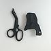 Madison Supply, Kydex EMT and Paramedic Shear Belt Sheath Holster (Sheath, Belt Clip and 1 pair of Shears) (MS-1-SHEATH+)