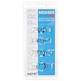 IntiMD Penile PC Muscle Exerciser Cock Ring Set - MEMBER PR1 (Clear)