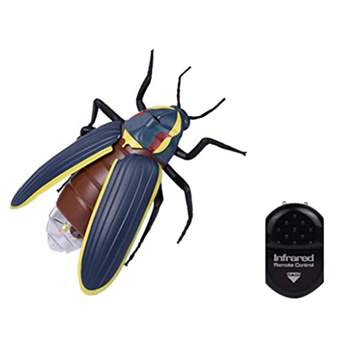 Ktyssp Infrared Remote Control Realistic Mini Firefly RC Prank Insect Scary Trick Toy - Thumbnail 4