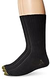 Gold Toe Men's Cotton Fluffies Casual Sock, 3-Pack