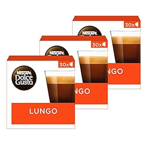 Nescafé Dolce Gusto capsules Lungo – voordeelverpakking – 90 koffiecups – geschikt voor 90 koppen koffie – Dolce Gusto…