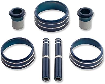 American Brother Designs ABD-3214PBX Jazz Blue 7-Piece Interior Kit (Color Matched Color Jazz Blue Pearl-Paint Code PBX, Challeger)
