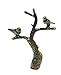 Antique Metal Birds On A Branch Finial