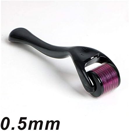 Derma Roller Needle Skin & Face Care - Premium Quality Home Use - Facial Titanium 540 Micro Needles / 0.5 mm | Perfect Microneedle Beauty Massage Tool