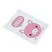 Mallom(TM) Cute Room Window Wall Decorating Switch Vinyl Decal Sticker Decor Cartoon (Pink Pig)