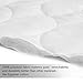 HYLEORY King Mattress Pad Quilted Fitted Mattress Protector Cooling Pillow Top Mattress Cover Breathable Fluffy Soft Mattress Topper with 8-21