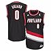 Damian Lillard Portland Trail Blazers NBA Adidas Men's Black Official Replica Jersey