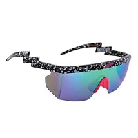 Neff Brodie Wrap Around Sport Sunglasses,Static, One Size