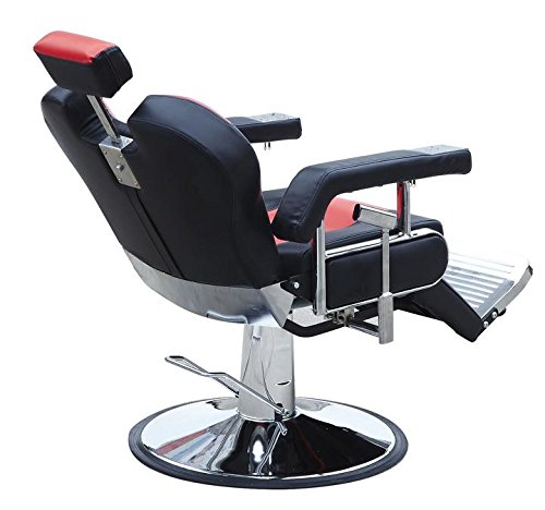 Buy Walcut Hydraulic Salon Recline Chair Black Red Online At Low Prices In India Amazon In