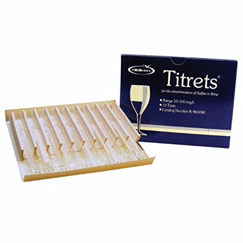 SO2 Test Kit (Titrets), 10 Tests