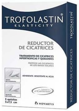 Amazon.com: Trofolastin cicatrices reductor Reductor de cicatrices e Carreras 2 x 29.5 inch 5 piezas: Beauty