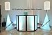 White Tripod Stand Cover by EE Lighting - Skrim 360 Coverage - Tripod Skrim - White Spandex - Completely Wrap your Tripod - FREE TRAVEL BAG