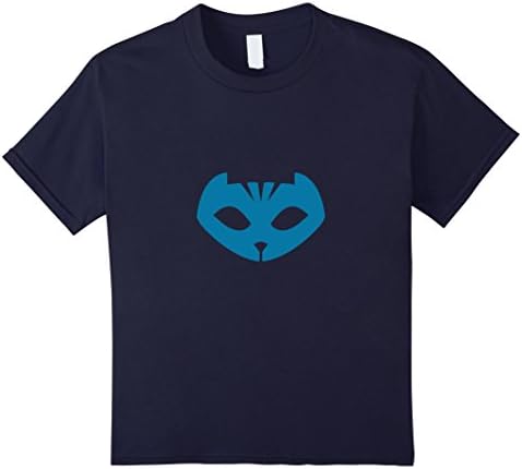 Kids Catboy T Shirt  8 Navy