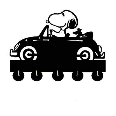 Snoopy Key Holder, Key Hanger, Wall Key Rack, Wall Key Holder, Key Holders, Personalized Gift, Home, Housewarming Gift, Wedding Gift H9